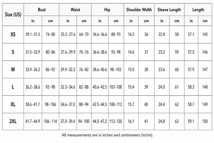 Size Guide