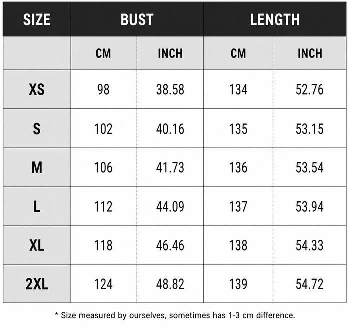 Size Guide