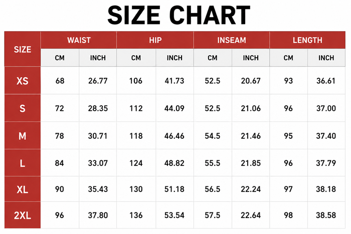 Size Guide
