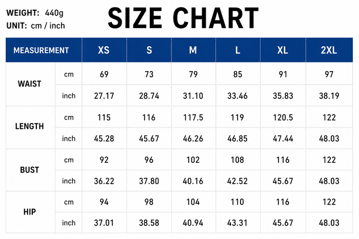 Size Guide