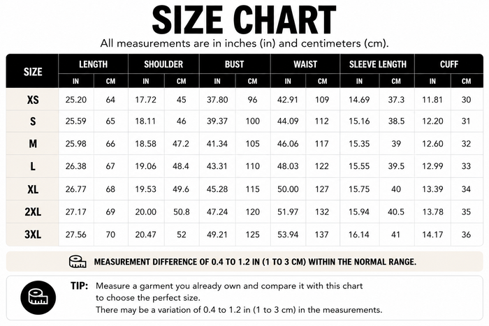 Size Guide