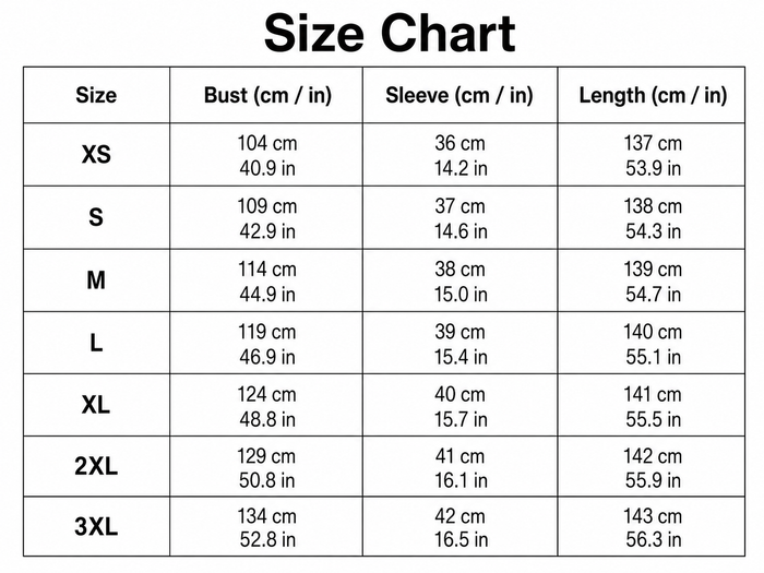 Size Guide