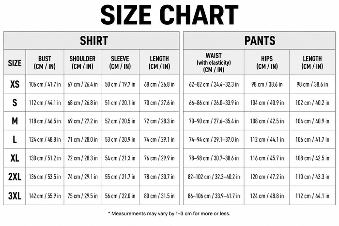 Size Guide