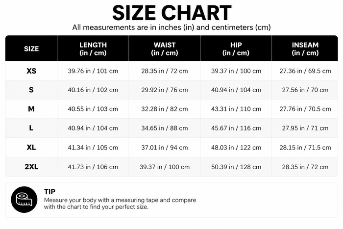 Size Guide