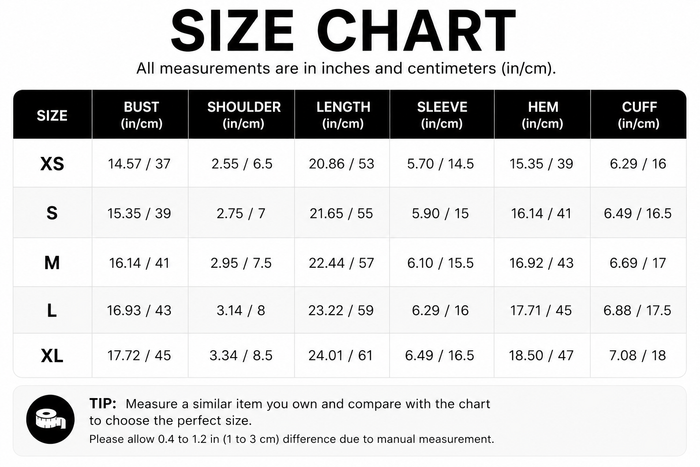 Size Guide