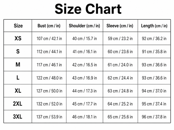 Size Guide