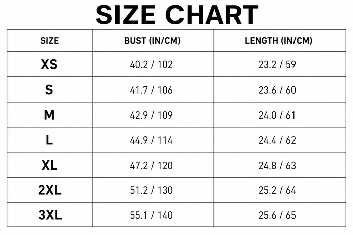 Size Guide