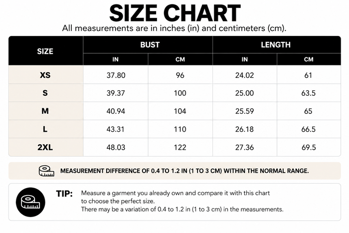 Size Guide
