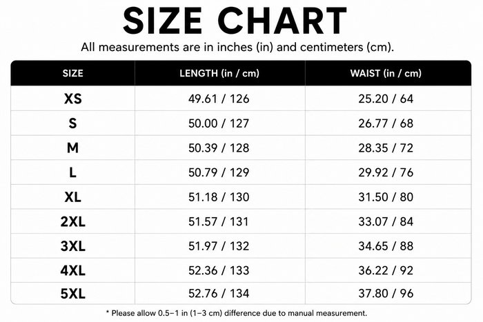 Size Guide
