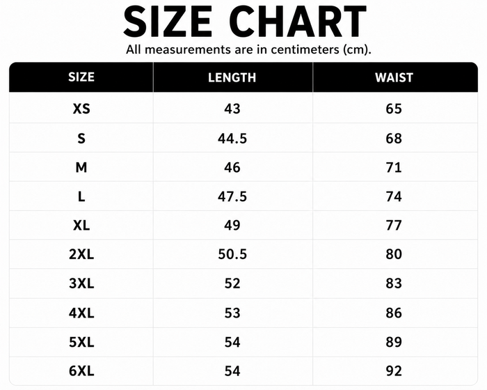 Size Guide