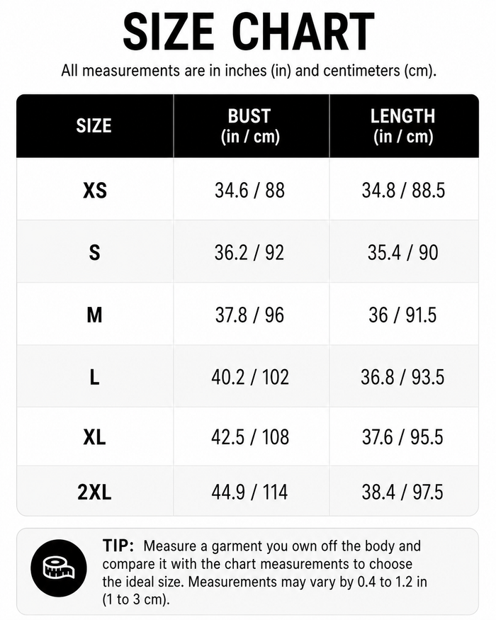 Size Guide
