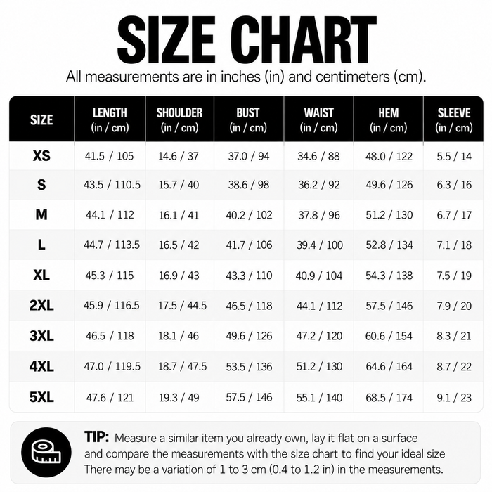 Size Guide