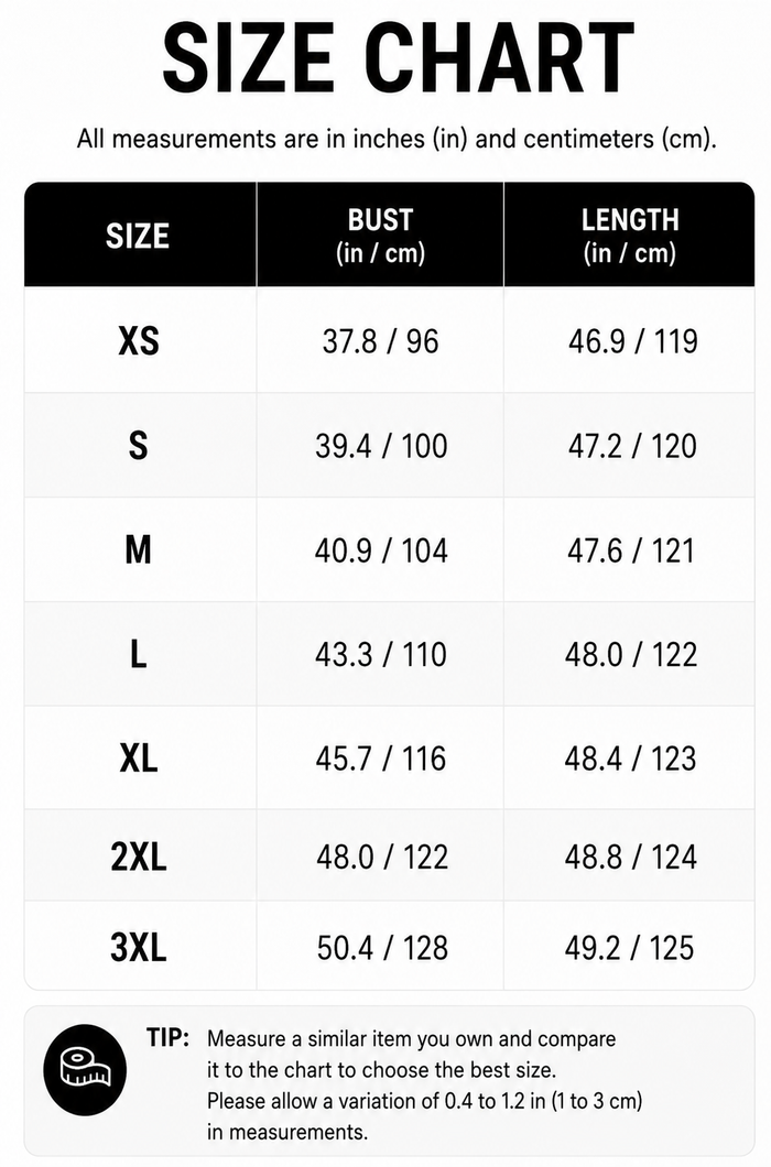 Size Guide