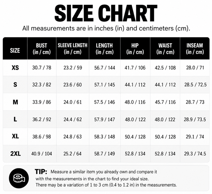 Size Guide