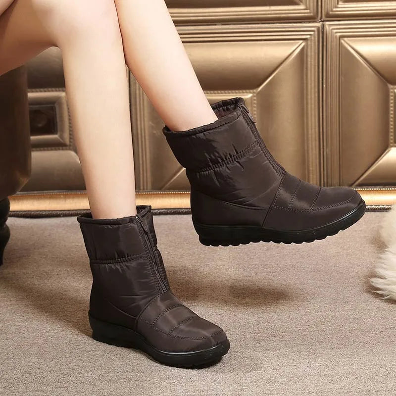 Siberia™ Booties with Plush Lining, Non-Slip Sole, and Waterproofing / Protection, Comfort, and Style to Face the Coldest Days!