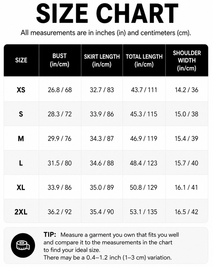 Size Guide
