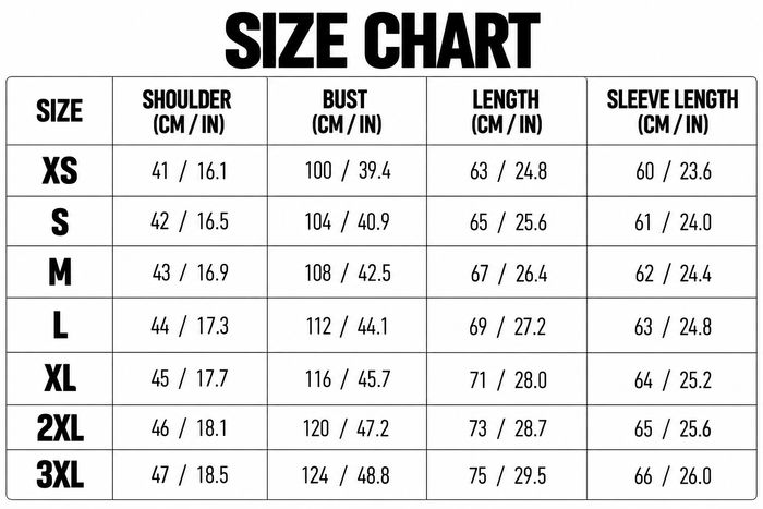 Size Guide