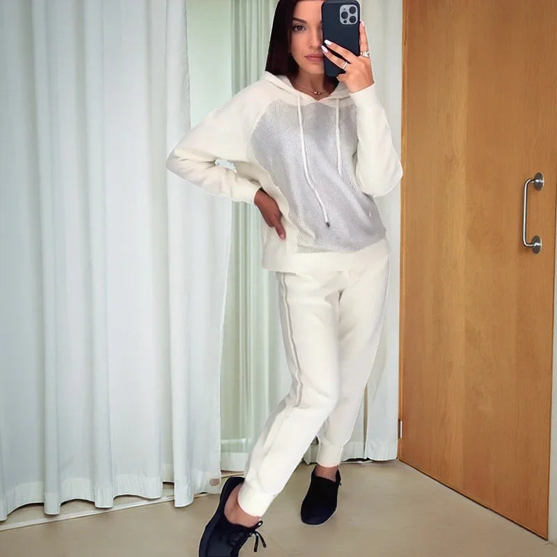 Moonlight™ Set in Charming Sparkling Rhinestone Sweatshirt / Add More Charm and Glamour to Your Fall/Winter!