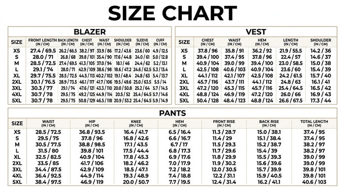 Size Guide