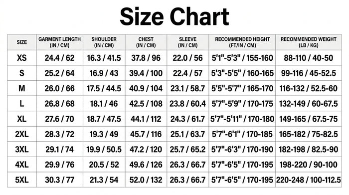 Size Guide