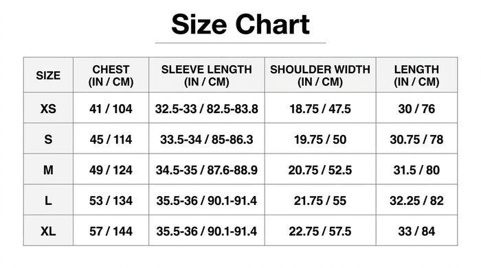 Size Guide