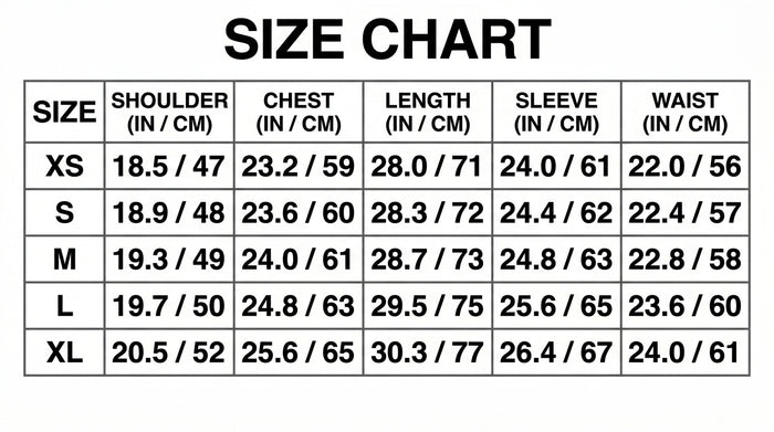 Size Guide