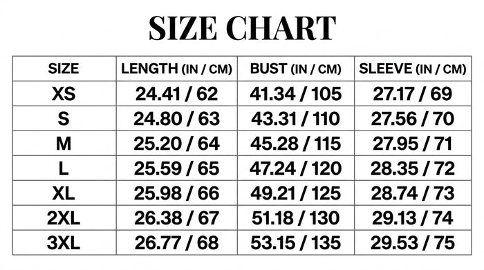 Size Guide