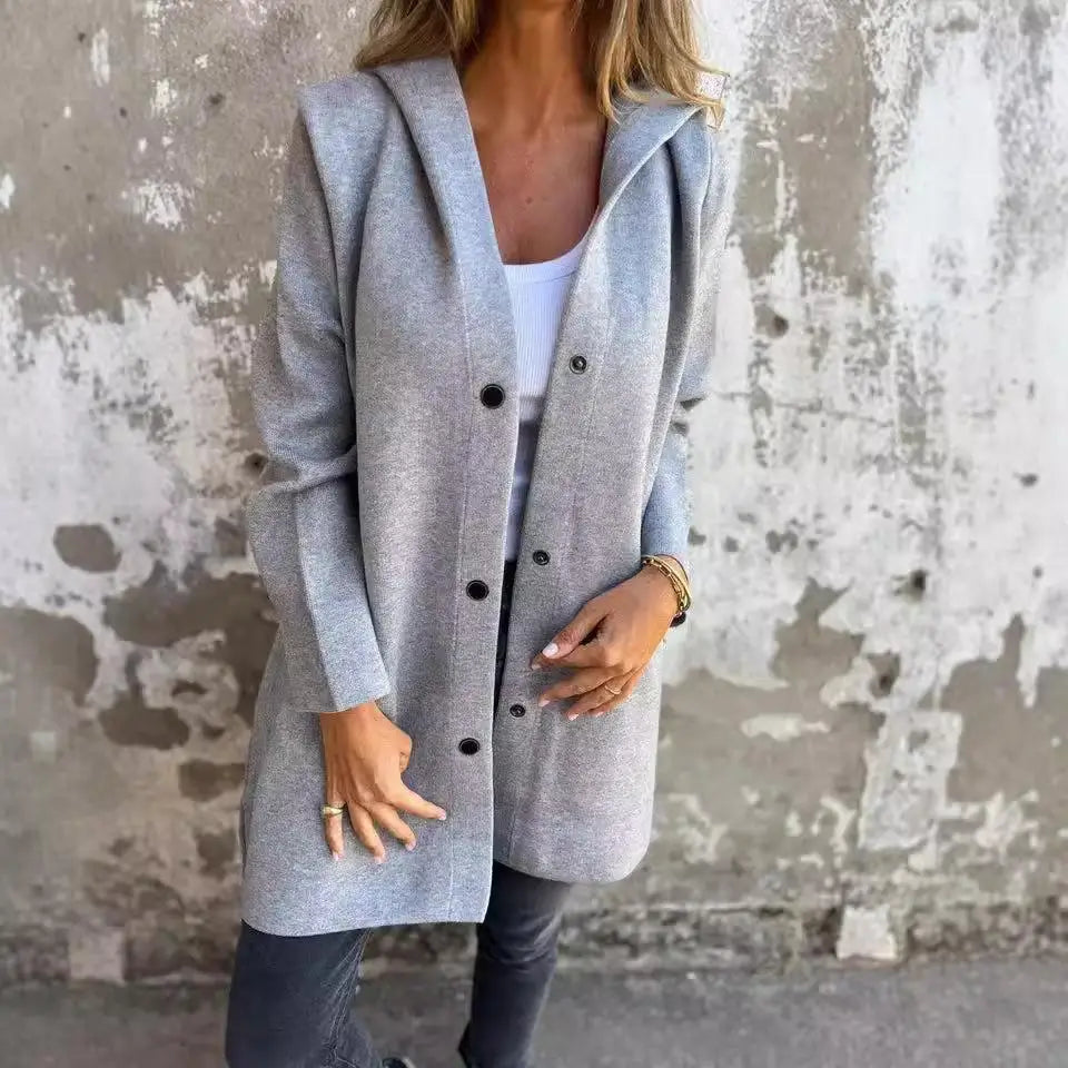 Cityline Charm™ Jacket in Premium Heavyweight Knit with Back Ring Detail / Sophisticated Urban Style That Never Goes Out of Fashion!