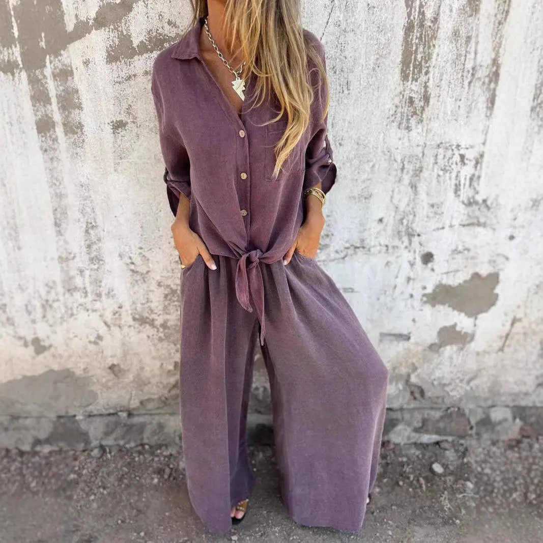 Valença™ Set in Rustic Viscose with a Noble Fit / Natural Sophistication for Women with Presence!