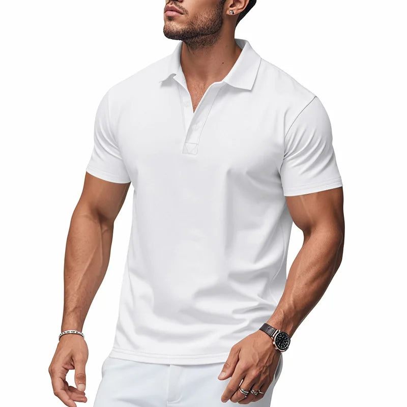 Dalmor™ Polo Shirt with a Slim Fit and Minimalist Style