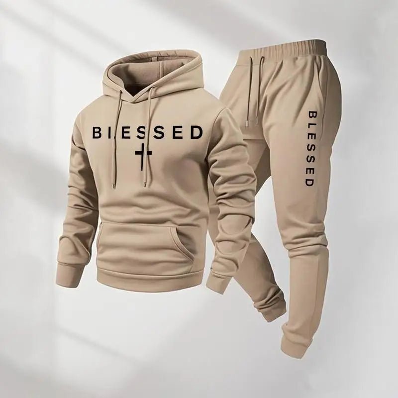 Braven™ 2-Piece Set with Hooded Sweatshirt, Kangaroo Pocket and Jogger Pants