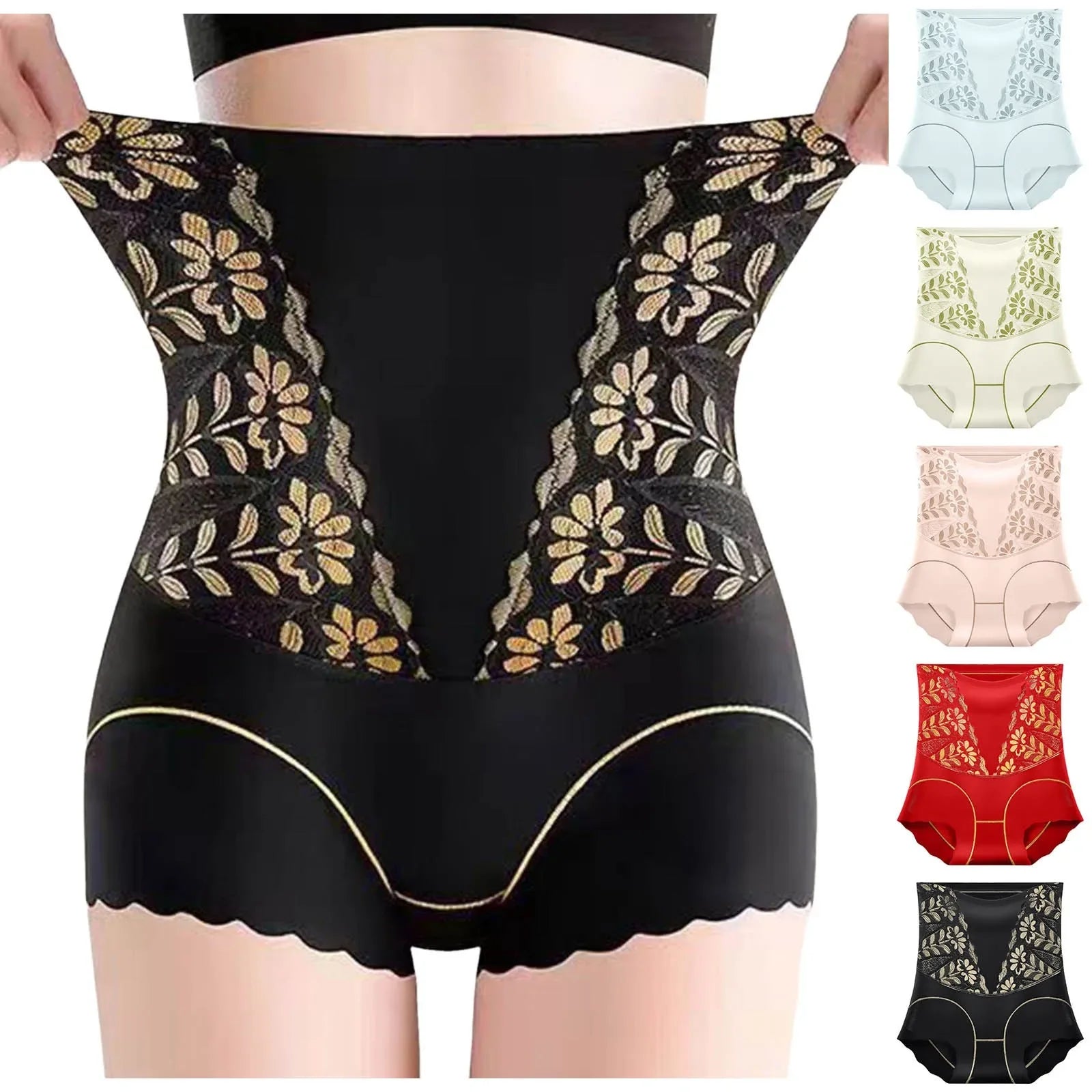 [🔥Last Day: Buy 3 Get 2 Free] Angelina™ Panties with Shaping Effect and Antibacterial Fabric / The most functional, comfortable, and beautiful panties you’ve ever seen!