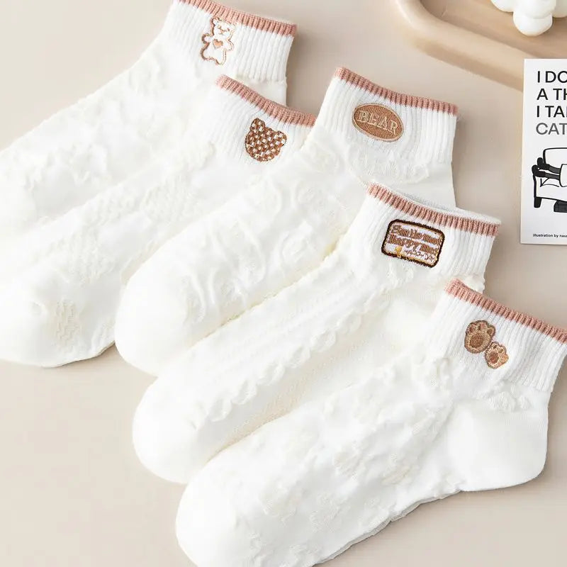 10 Pairs Aphrodite™ Socks Kit Delicate Touch - Comfort and Elegance for your Feet, Every Day!