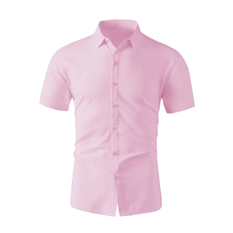 Marco™ Slim Fit Shirt with Classic Collar and Short Sleeves