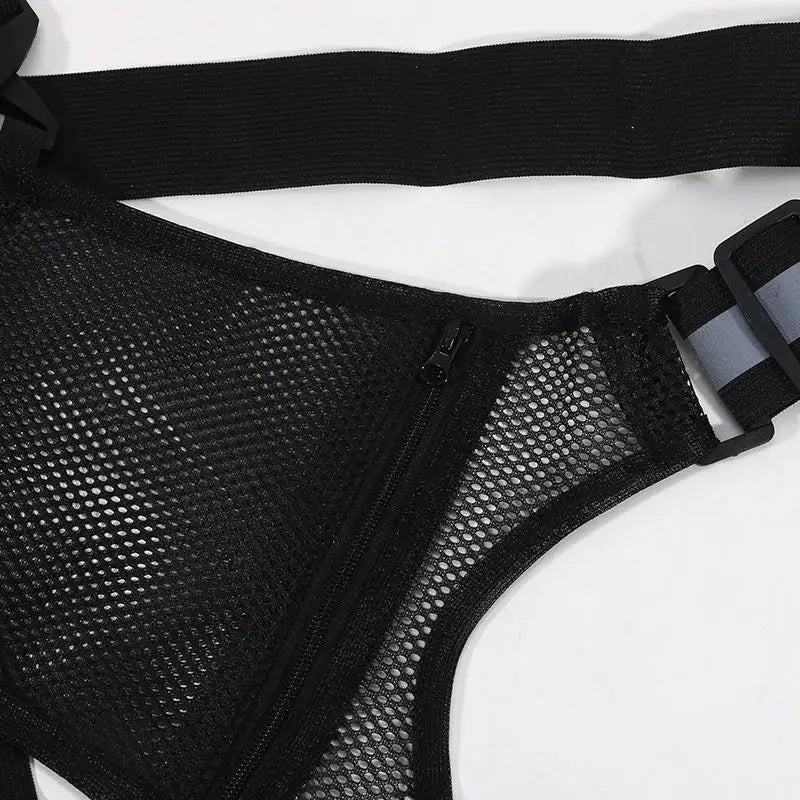 Lumix™ Reflective Vest with Adjustable Straps and Front Pocket