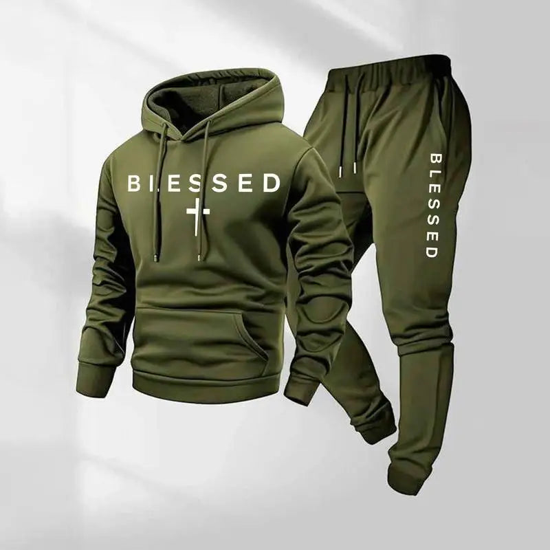 Braven™ 2-Piece Set with Hooded Sweatshirt, Kangaroo Pocket and Jogger Pants