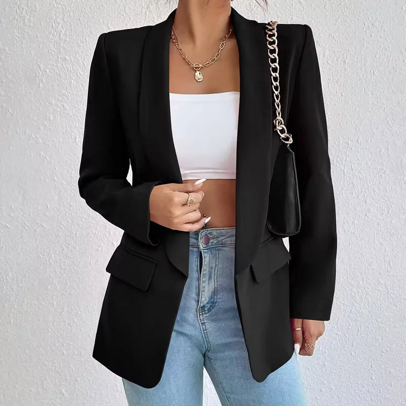 Royal™ Tailored Blazer with Classic Lapel / From Casual to Power: The Piece That Elevates Any Outfit!