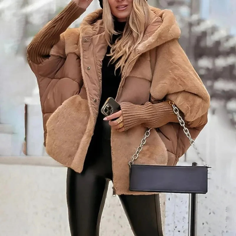 Berlin™ Coat with Premium Puffer and Plush Finish / Sophisticated Comfort for Women with Presence!