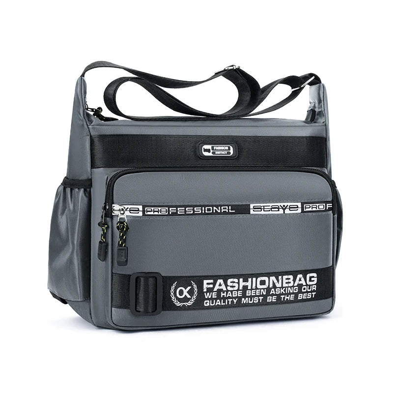 Montrek™ Crossbody Bag with Multiple Compartments and Water-Resistant Nylon