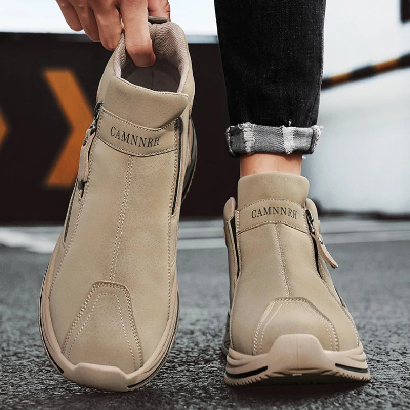 Milano Drive™ Boot in Waterproof Italian Suede / Comfort, Traction, and Cushioning of the Latest Generation!