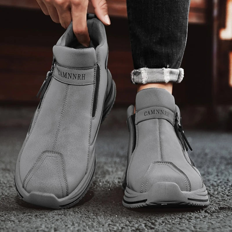 Milano Drive™ Boot in Waterproof Italian Suede / Comfort, Traction, and Cushioning of the Latest Generation!