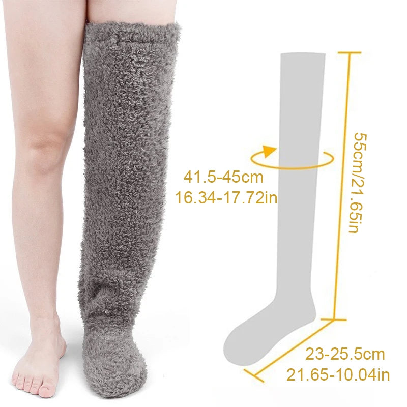 [BUY 1 GET 2 FREE – LIMITED OFFER] Veloura™ Ultra-Soft Plush Socks