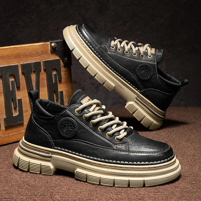 Heritage™ Sneakers with Aeroblade Technology and Rugged Sole / The Legacy of Premium Leather and Handcrafted Tradition!