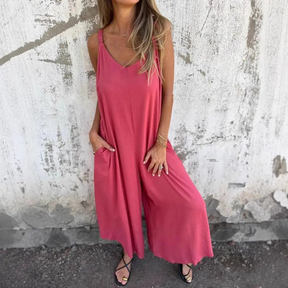 Bliss™ Jumpsuit in Lightweight Cool Touch Knit with Loose Fit / The most comfortable thing in your closet!