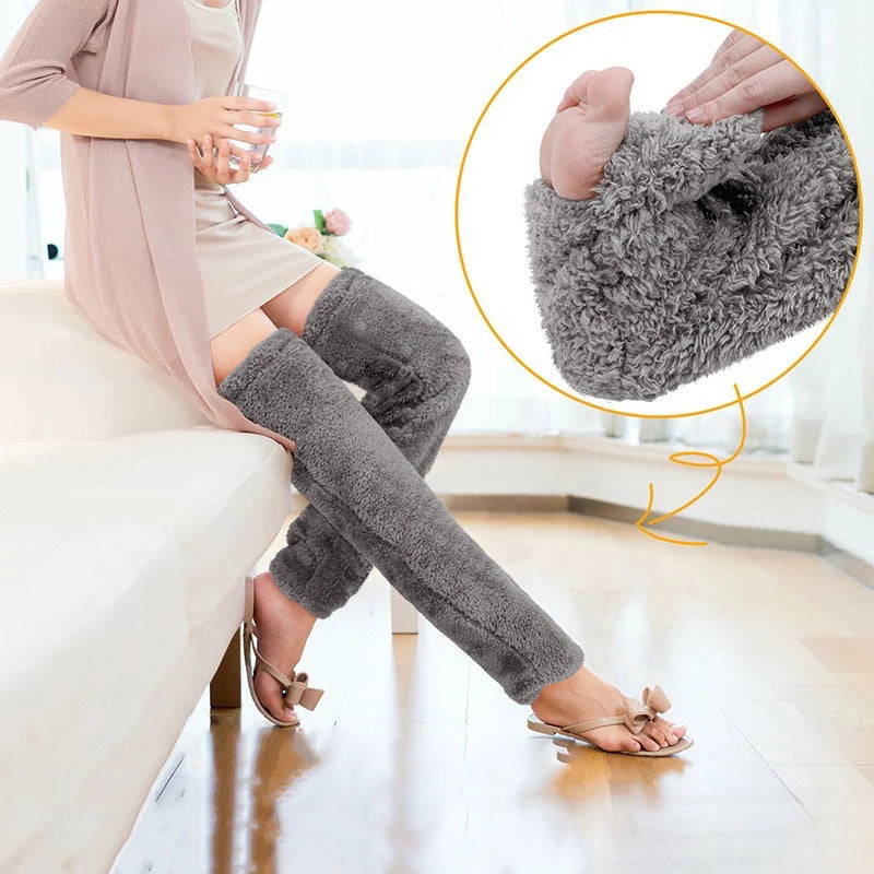 [BUY 1 GET 2 FREE – LIMITED OFFER] Veloura™ Ultra-Soft Plush Socks