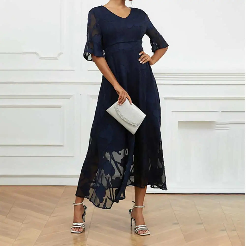 Celira™ Dress with Sophisticated Floral Design