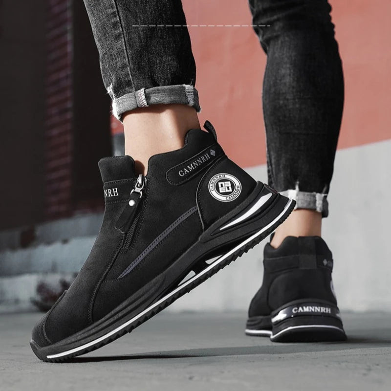 Milano Drive™ Boot in Waterproof Italian Suede / Comfort, Traction, and Cushioning of the Latest Generation!