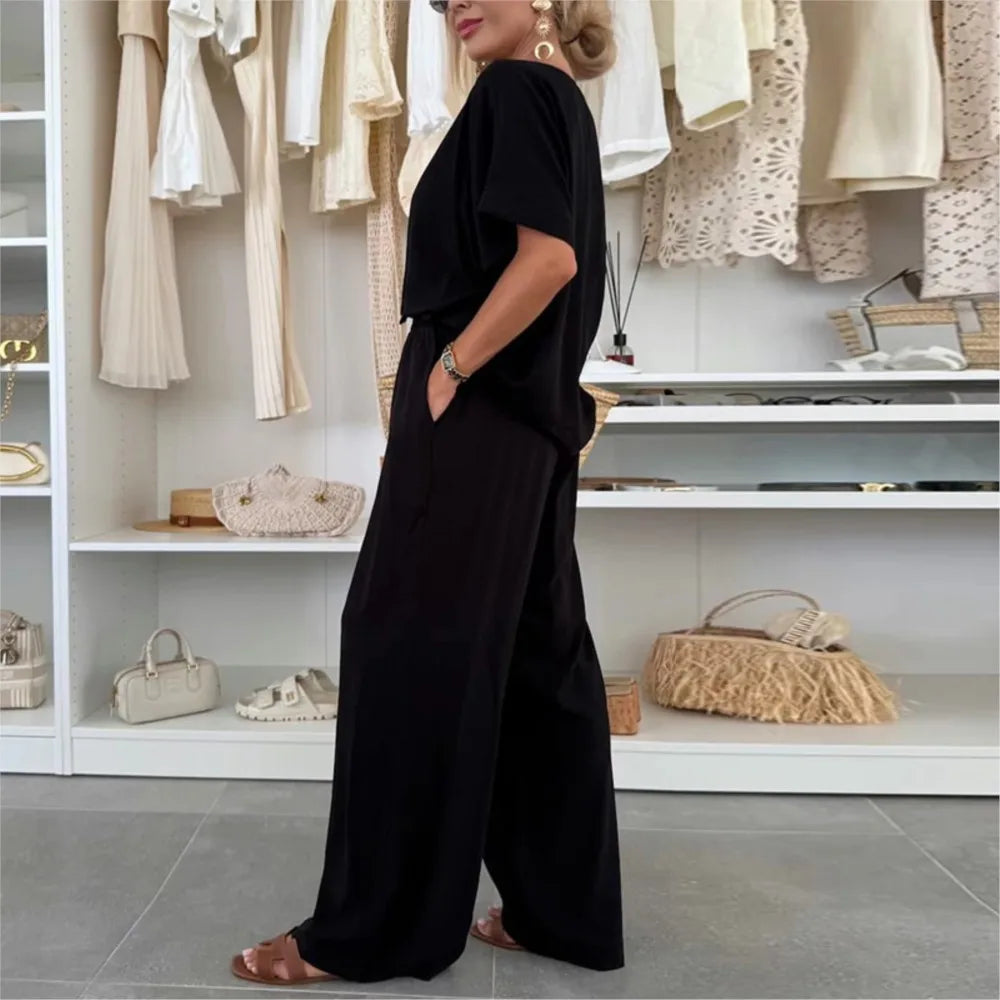 Duna™ Set in Premium Modal Knit with Loose Fit / Versatile Minimalism for All Occasions!