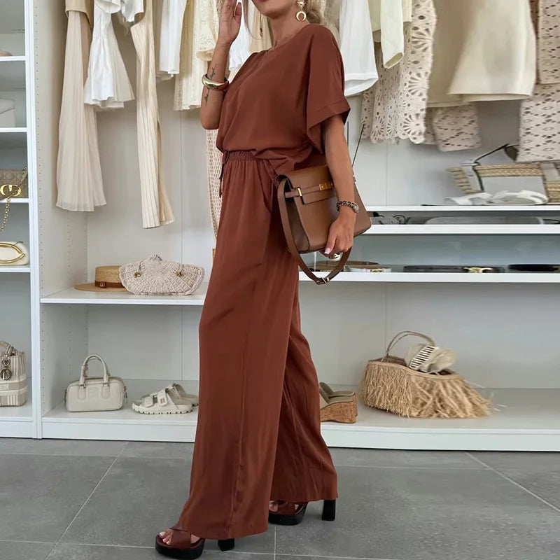 Duna™ Set in Premium Modal Knit with Loose Fit / Versatile Minimalism for All Occasions!