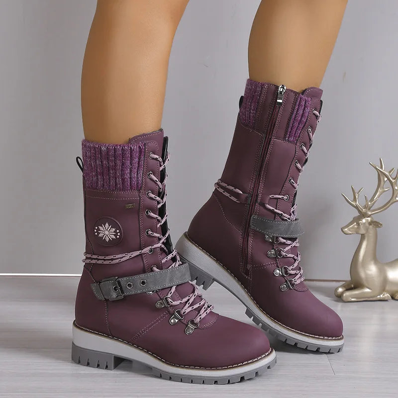 Snowhaven™ Waterproof Boots with Plush Fleece Lining and Anti-Slip Sole / Made for the Cold, Designed for You!